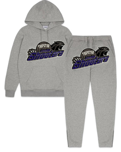 Trapstar Shooters Tracksuit in Grey and Purple (2025)