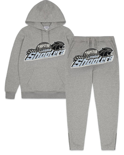 Trapstar Shooters Tracksuit in Grey and Sky Blue (2025)