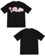 Load image into Gallery viewer, Trapstar TRP Print Short Sleeve T-Shirtin Black and Pink (2026)