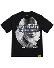 Load image into Gallery viewer, Trapstar x Awful Lot of Cough Syrup B. Franklin Tee in Black