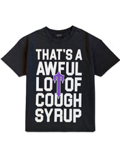 Load image into Gallery viewer, Trapstar x Awful Lot of Cough Syrup OG T-Shirt in Enzyme Black | 100% Authentic – Bisy Fremantle