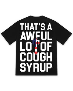 Trapstar x Cough Syrup International Showdown T-Shirt in Black
