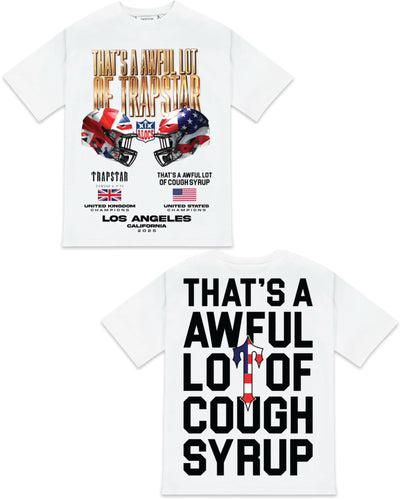Trapstar x Cough Syrup International Showdown T-Shirt in White
