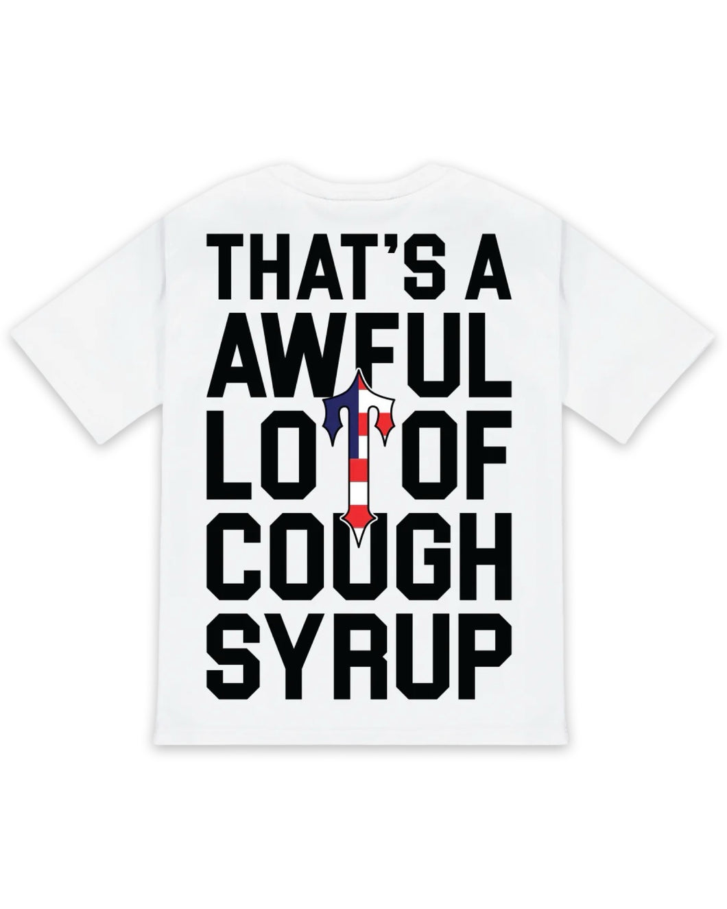 Trapstar x Cough Syrup International Showdown T-Shirt in White