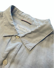 Load image into Gallery viewer, Trenery SS G French Linen Shirt in Arctic Blue