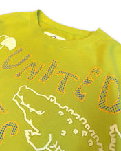 Load image into Gallery viewer, United States of Paradise Park Animal Crewneck Jumper in Green (Vintage)