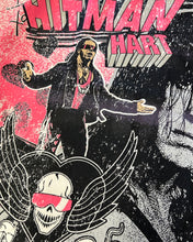 Load image into Gallery viewer, WWE Brett the Hitman Heart AOP Short Sleeve T-Shirt