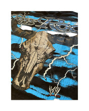Load image into Gallery viewer, WWE x Loiter The Rock Vintage Short Sleeve T-Shirt Vintage Black
