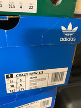 Load image into Gallery viewer, ADIDAS Crazy BYW3 &#39;Crystal White&#39; EE7961 NEW - Bisy Clothing
