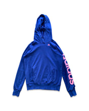 將圖片載入圖庫檢視器 Adidas Essentials Hoodie in Blue / Pink - Bisy Clothing