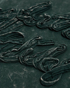 Adidas Originals X Song for the Mute x Washed T-Shirt in Shadow Green - Bisy Clothing