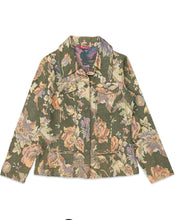 Load image into Gallery viewer, Aero Tapestry Floral Vintage Button Jacket - Bisy Clothing