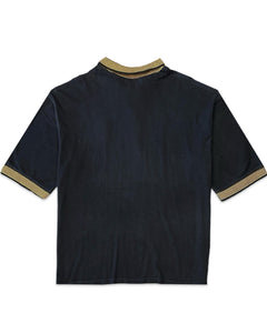 AFL Richmond Tigers Vintage Short Sleeve Polo Shirt (1990's) - Bisy Clothing