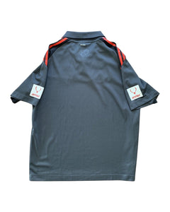 AFL SIze L Essendon Bombers Polo in Grey Mens DEC14 - Bisy Clothing