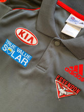 將圖片載入圖庫檢視器 AFL SIze L Essendon Bombers Polo in Grey Mens DEC14 - Bisy Clothing