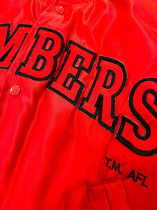 AFL Vintage Essendon Bombers Puff Satin Jacket ⏐ Size M/L - Bisy Clothing