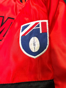 AFL Vintage Essendon Bombers Puff Satin Jacket ⏐ Size M/L - Bisy Clothing
