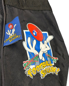 AFL x Looney Tunes Vintage Wile E. Coyote Collingwood Magpies Backpack (1997) - Bisy Clothing