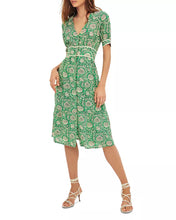 Load image into Gallery viewer, Ba&amp;sh Plume Printed Midi Dress in Green