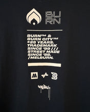 Load image into Gallery viewer, Burn Clothing 25th Anniversary &quot;Destroy by PUDL&#39; T-Shirt in Navy - Bisy Clothing