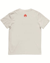 Load image into Gallery viewer, Burn Clothing Bomb Train Print Short Sleeve T-Shirt in Bone - Bisy Clothing