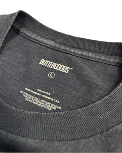 Butter Goods 3M Reflective Logo T-Shirt in Navy Blue - Bisy Clothing