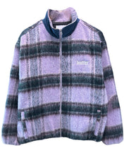 Load image into Gallery viewer, Butter Goods Hairy Plaid Jacket in Mauve - Bisy Clothing