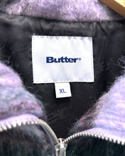 Load image into Gallery viewer, Butter Goods Hairy Plaid Jacket in Mauve - Bisy Clothing