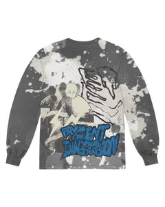 Cactus Jack Travis Scott x Kaws x Fragment Long Sleeve T-Shirt - Bisy Clothing