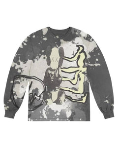 Cactus Jack Travis Scott x Kaws x Fragment Long Sleeve T-Shirt - Bisy Clothing