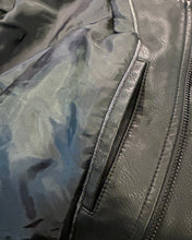 Load image into Gallery viewer, Calvin Klein Jeans Faux Leather Aviator Jacket in Black - Bisy Clothing