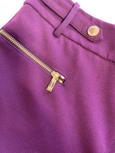CALVIN KLEIN Size 10 Dress Pant Gold Accent Womens 030722 - Bisy Clothing