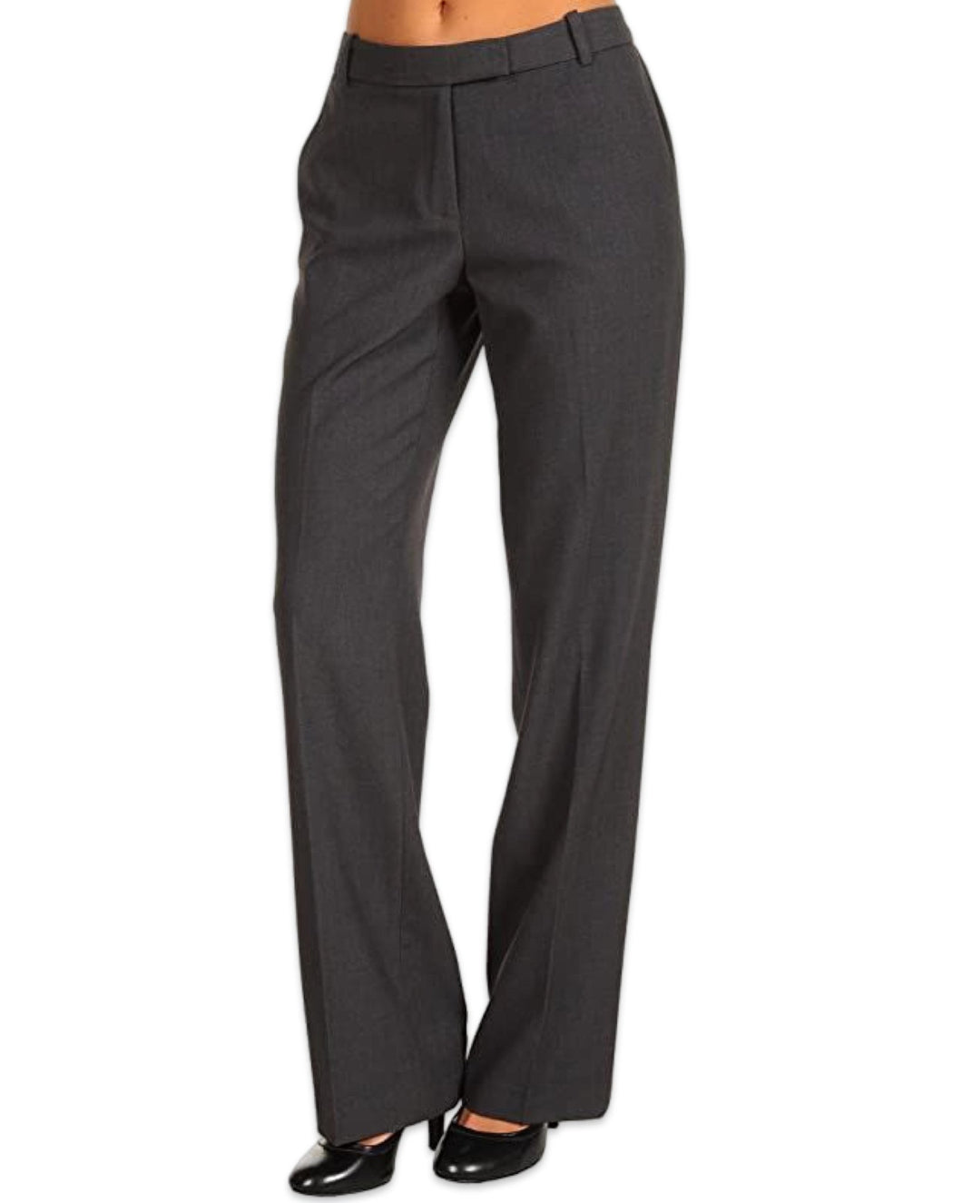 Calvin Klein 'The Madison' Regular Fit Pants in Charcoal Melange - Bisy Clothing