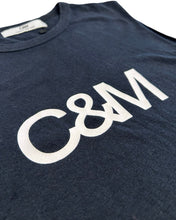 將圖片載入圖庫檢視器 Camilla and Marc C &amp; M Classic Logo Tank in Black - Bisy Clothing