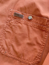 將圖片載入圖庫檢視器 CARHARTT Size XL/2XL Vintage Long Sleeve Shirt in Rust Orange 221122 - Bisy Clothing