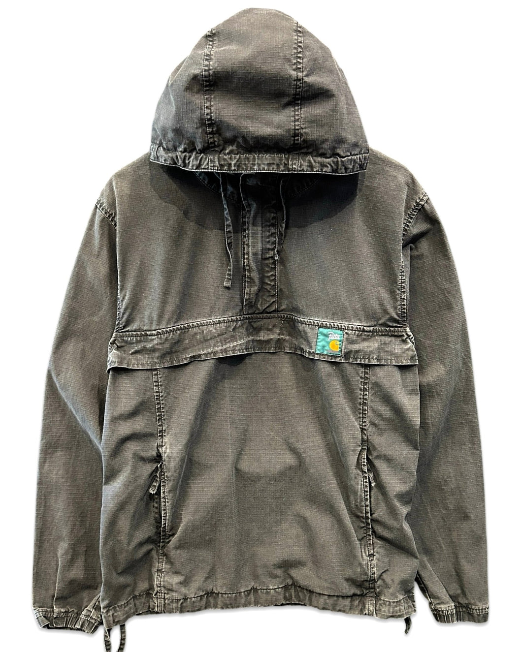 Carhartt WIP x Patta Nimbus Pullover Anorak Jacket in Vintage Black - Bisy Clothing