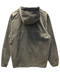 Carhartt WIP x Patta Nimbus Pullover Anorak Jacket in Vintage Black - Bisy Clothing