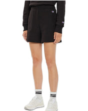將圖片載入圖庫檢視器 Champion Reverse Weave Warm Up Sweat Shorts in Black - Bisy Clothing