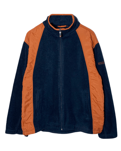 Chaps Ralph Lauren Vintage Full Zip Fleece Jumper ⏐ Size M/L - Bisy Clothing