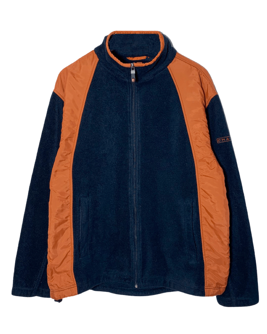 Chaps Ralph Lauren Vintage Full Zip Fleece Jumper ⏐ Size M/L - Bisy Clothing