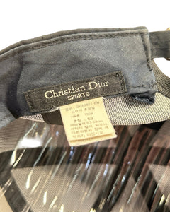 Christian Dior Sports Vintage Camp Cap in Grey - Bisy Clothing