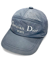 Load image into Gallery viewer, Christian Dior Sports Vintage Camp Cap in Grey - Bisy Clothing