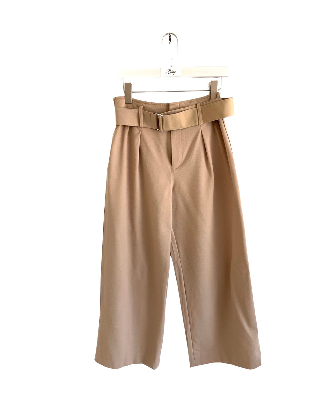 CLUB MONACO Size 4 (28) Wide Leg Tailored Pants with Belt NOV1821 - Bisy Clothing