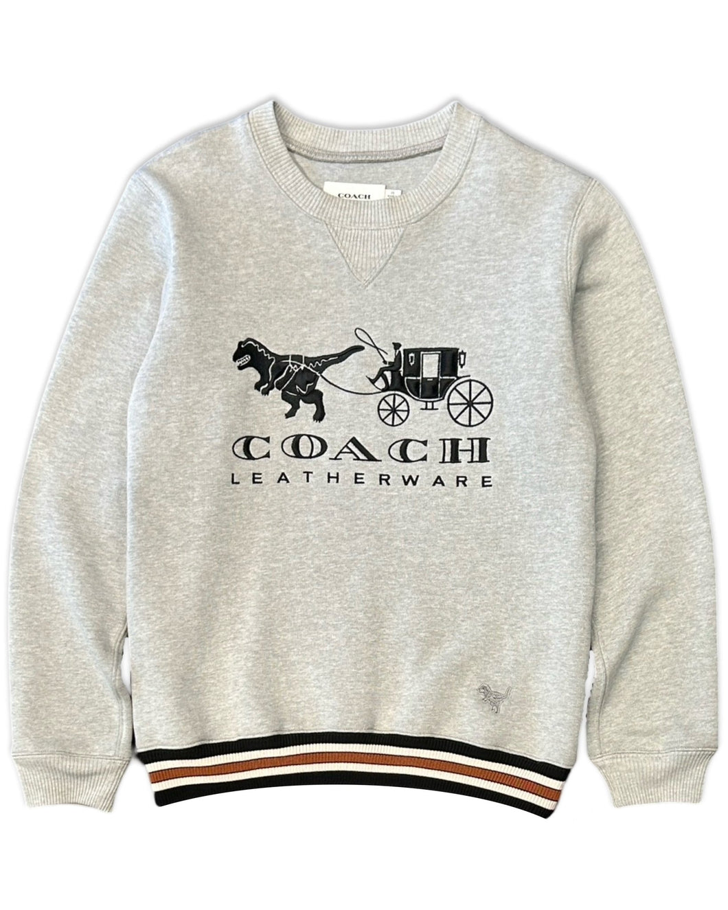 Coach New York Rexy and Carriage Sweatshirt in Grey - Bisy Clothing