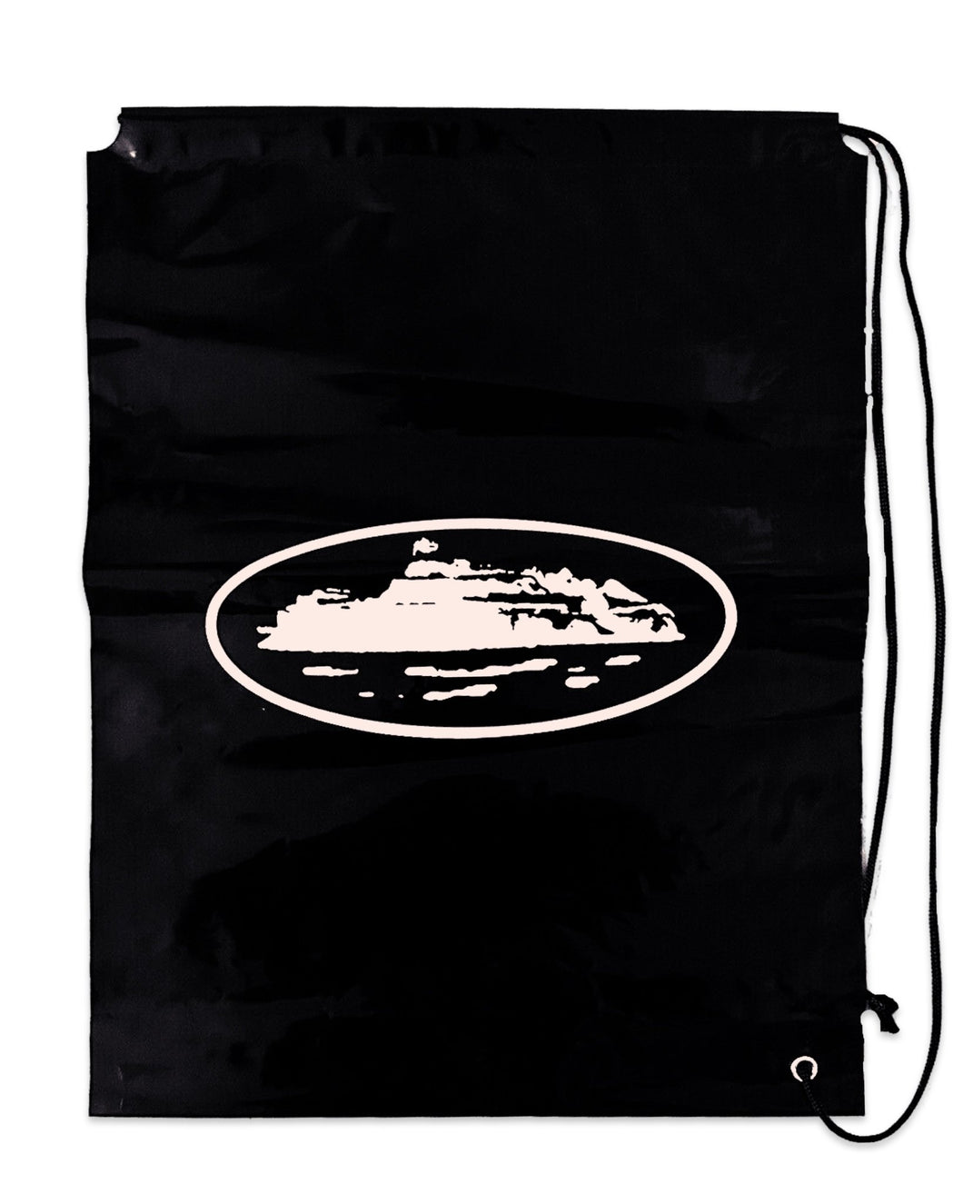 Corteiz RTW Alcatraz Drawstring Bag in Black - Bisy Clothing
