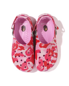 Crocs Classic Clog x BAPE A Bathing Ape Classic Clog in Camo Pink - Bisy Clothing