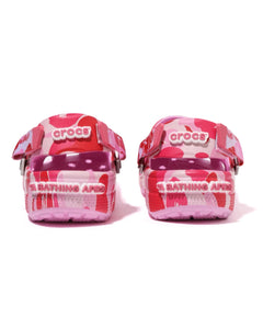 Crocs Classic Clog x BAPE A Bathing Ape Classic Clog in Camo Pink - Bisy Clothing