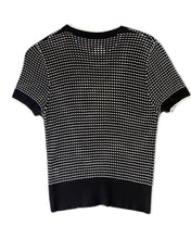 Load image into Gallery viewer, Cue Viscose Short Sleeve Knit Top in Black ⏐ Size L - Bisy Clothing