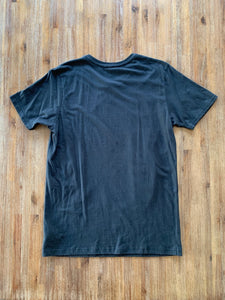 DC COMICS Size M Vintage Y2K S14 Batman and Superman T-Shirt Black MAR9921 - Bisy Clothing