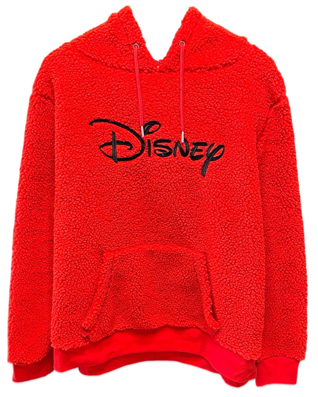 Disney Sherpa Fleece Hooded Jumper in Red - Bisy Clothing